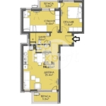 Тристаен апартамент на среден етаж!!! Инвестирай в бъдещето!!! - 0