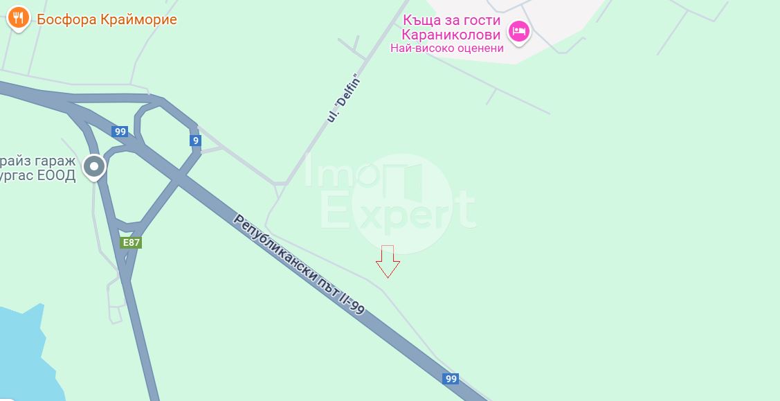 Поземлен имот в кв.Крайморие, местност Кафка !!! - 0