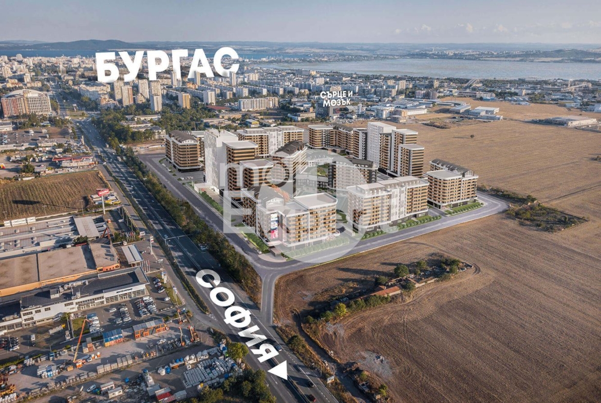 Двустаен западен апартамент АТЛАС 1 кв.Азимут!!! - 0