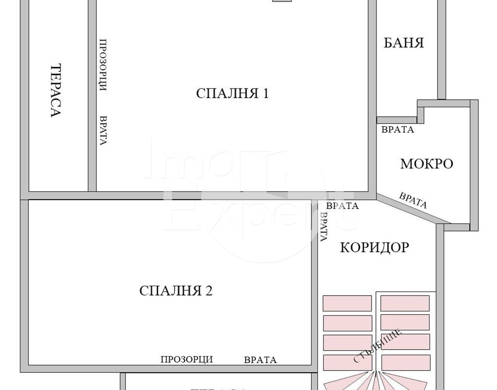 Тристаен обзаведен мезонет с акт16 в района на Борисовата градина !!! - 0