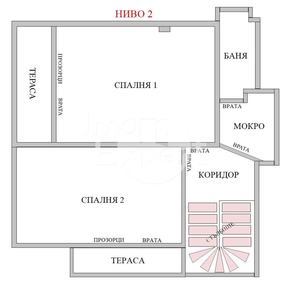 Тристаен обзаведен мезонет с акт16 в района на Борисовата градина !!! - 0