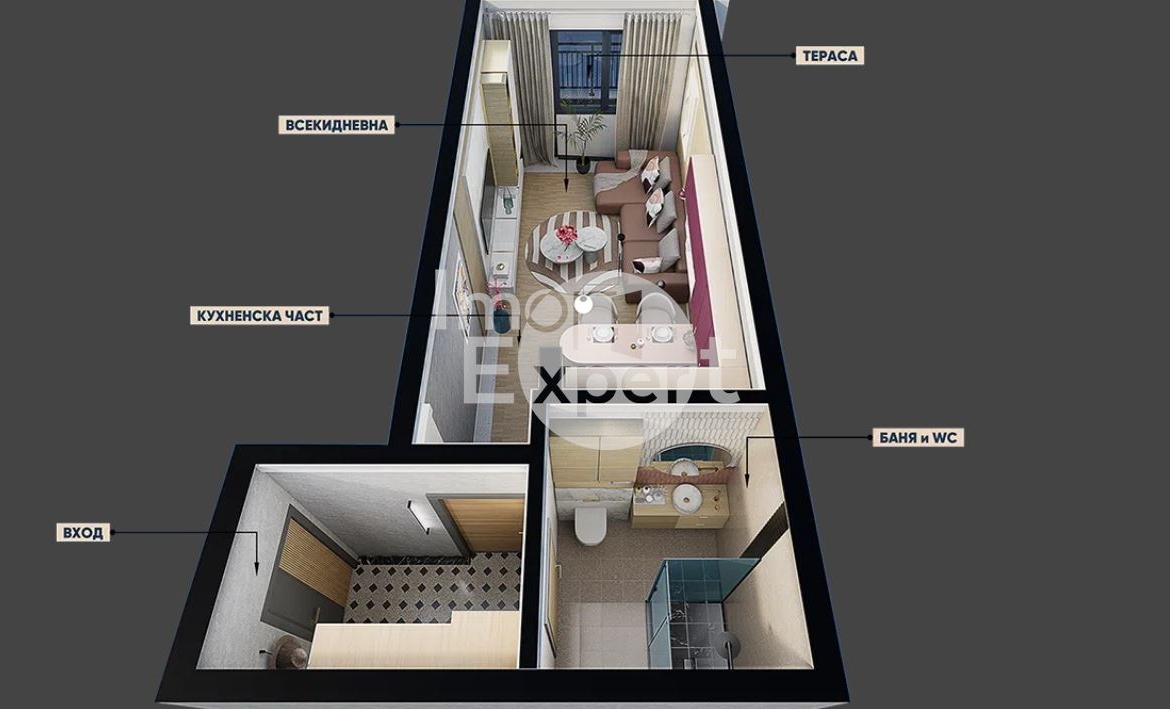 НОВА сграда в СЪРЦЕТО на Меден рудник - Бургас!!! - 0
