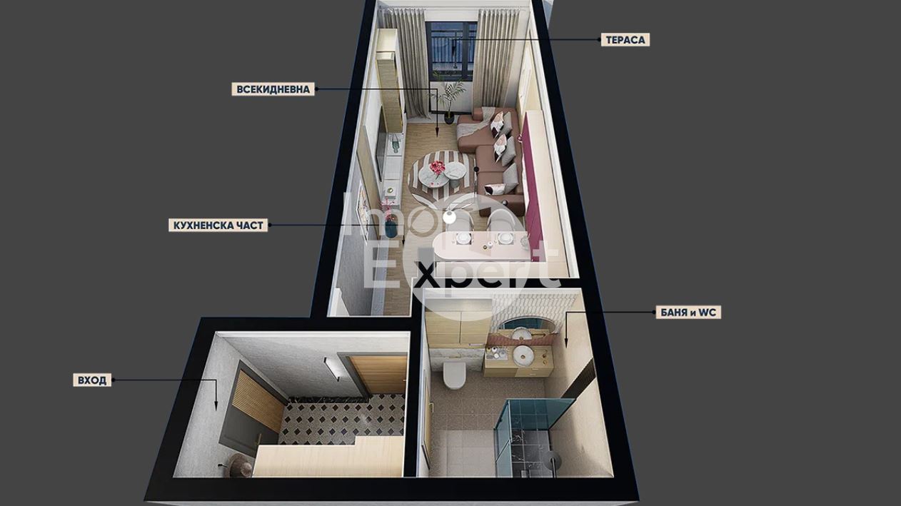 НОВА сграда в СЪРЦЕТО на Меден рудник - Бургас!!! - 0