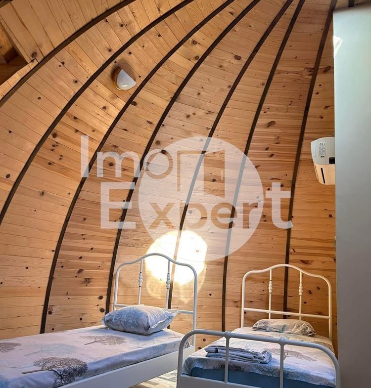 Куполно бунгало на първа линия в еко къмпинг Созопол - 0