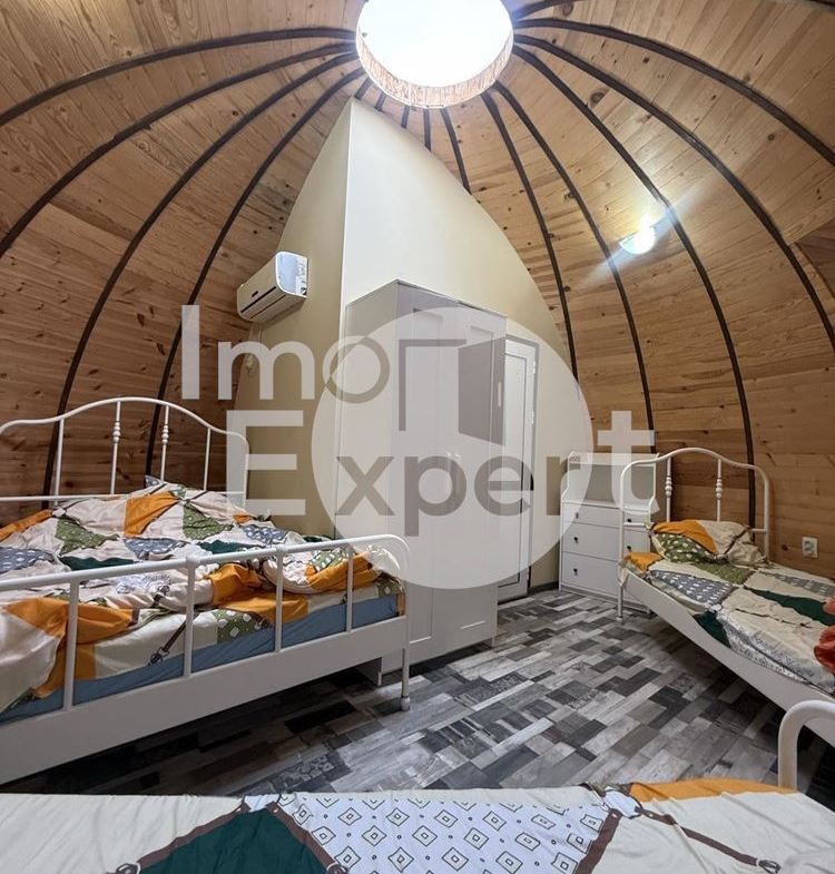 Куполно бунгало на първа линия в еко къмпинг Созопол - 0