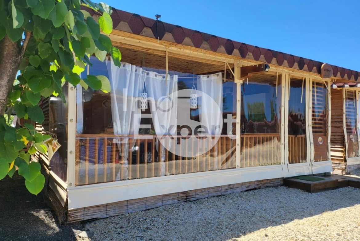 Каравана с просторна веранда на морето Еко къмпинг Созопол - 0