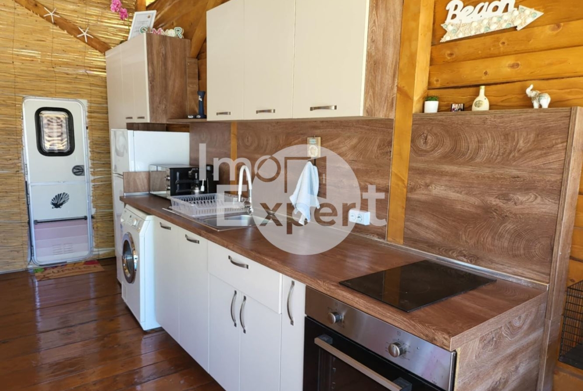 Каравана с просторна веранда на морето Еко къмпинг Созопол - 0