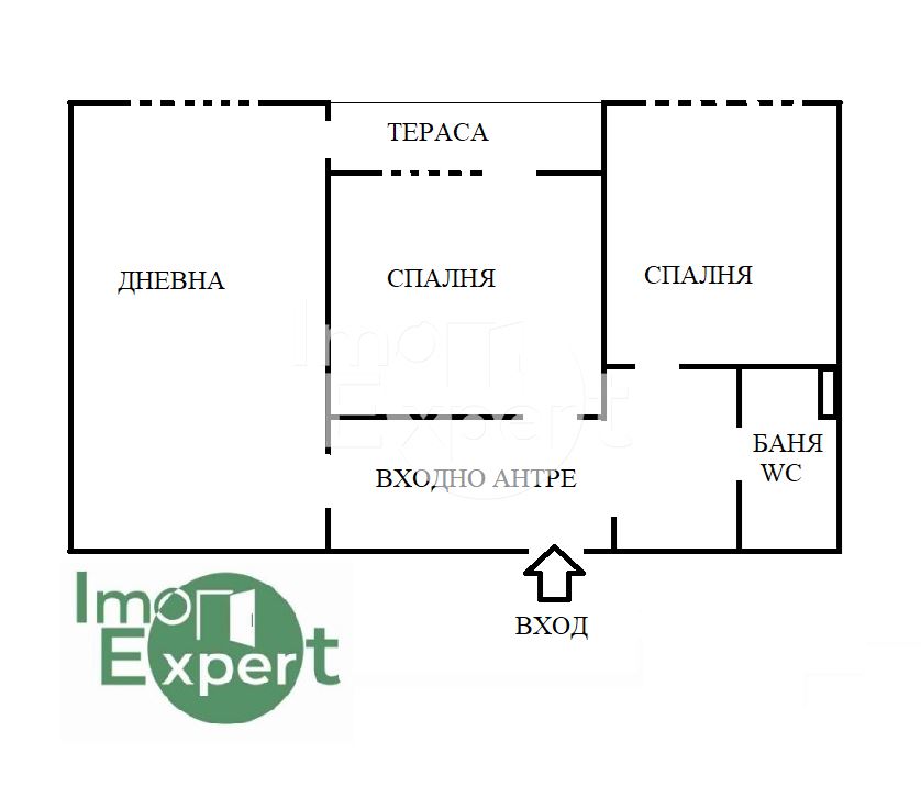 Тристаен апартамент на отлична локация в жк. Меден Рудник- зона Б - 0