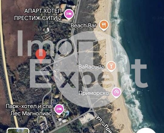 ПАРЦЕЛ на 400 м от морето Приморско - 0