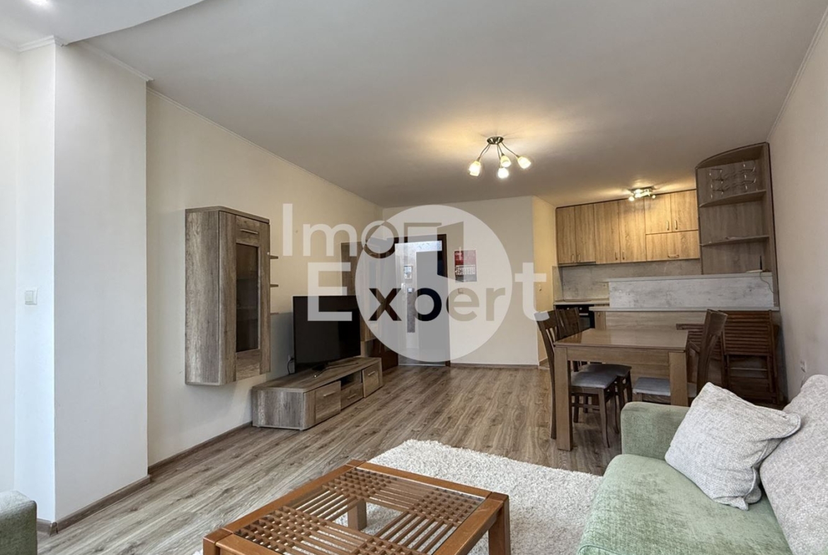 Обзаведен двустаен апартамент в жк.Меден рудник зона А с акт16 - 0