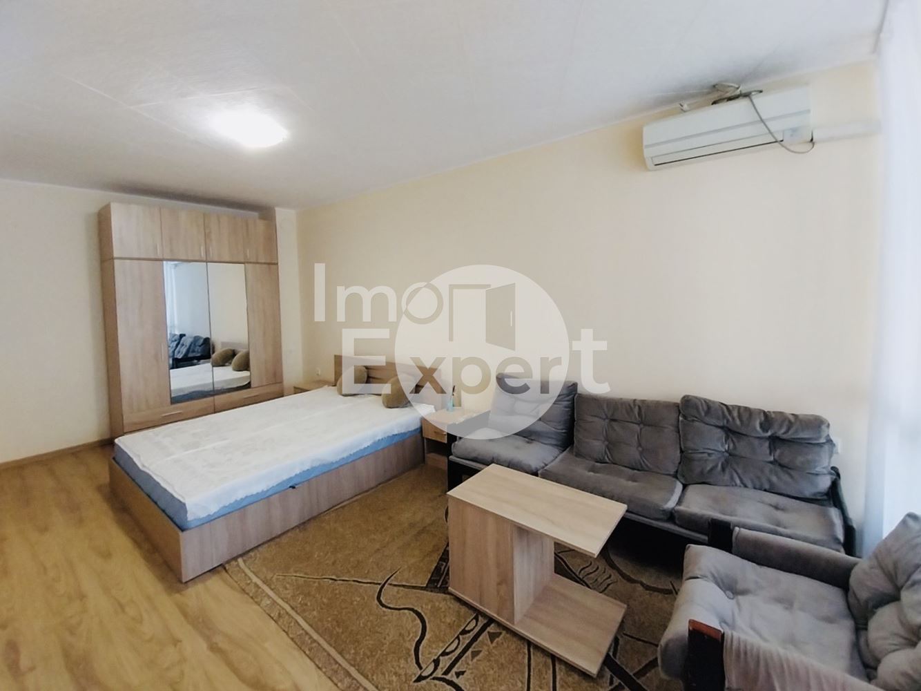 Обзаведен, Двустаен апартамент до у-ще “Константин Петканов”-0 Обзаведен, Двустаен апартамент до у-ще "Константин Петканов" - 0