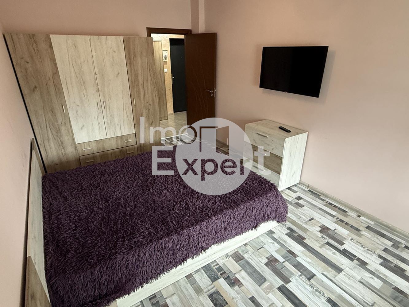 Обзаведен двустаен апартамент в жк.Меден рудник зона А с акт16 - 0