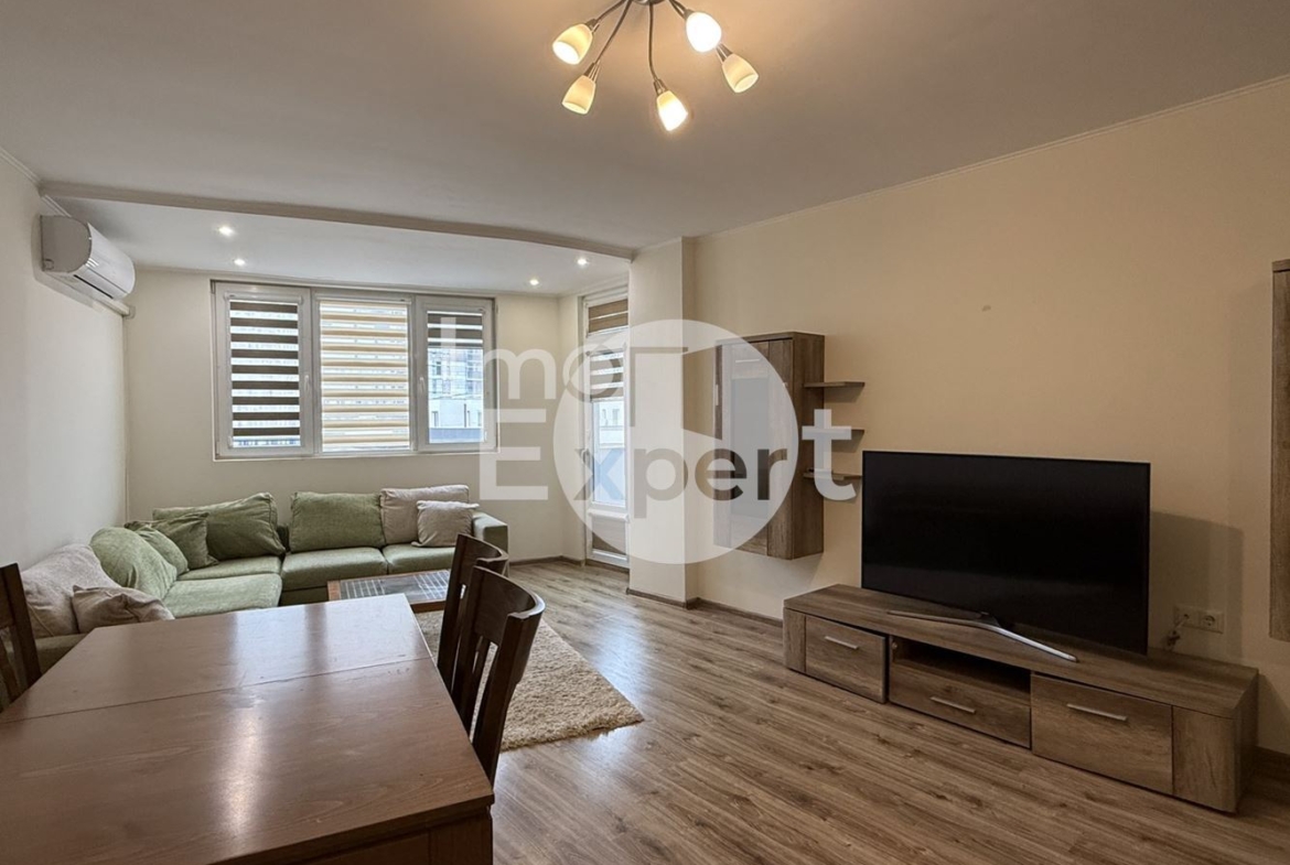 Обзаведен двустаен апартамент в жк.Меден рудник зона А с акт16 - 0