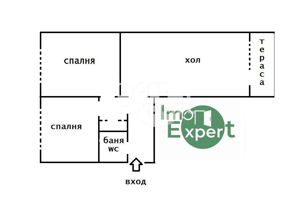 Апартамент във жк.Меден рудник зона А с панорамна градска гледка - 0