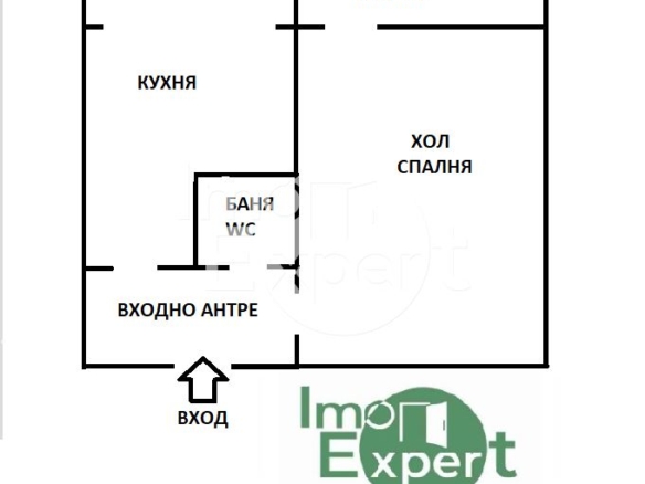 Ексклузивно! Гарсониера в ж.к. "Меден Рудник" Зона А. За ремонт. - 0